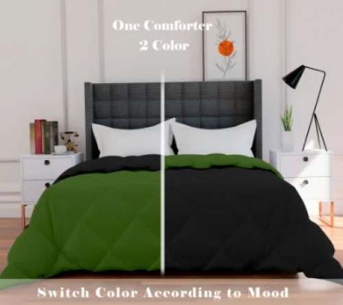 Green And Black Comforter