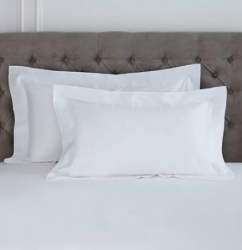 Plain White Pillow Cover