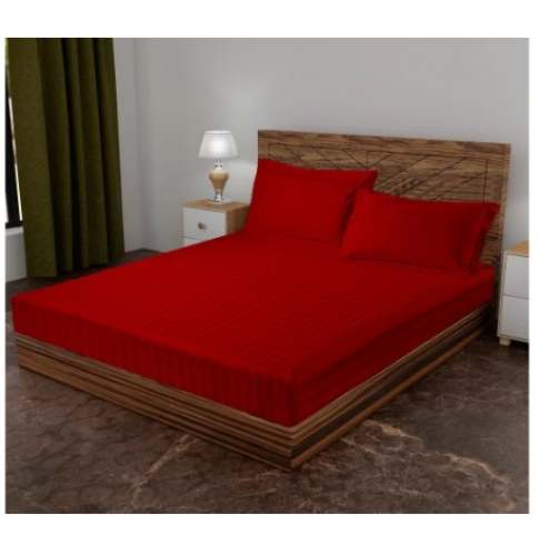 Red Elastic Fitted BEd Sheet