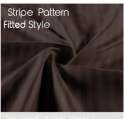 Stripe Fitted Cotton Bed Sheet thumb 1