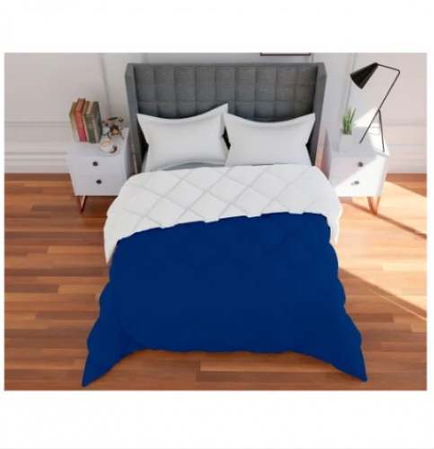 White And Blue Comforter