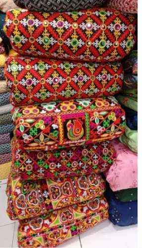  Mirror Work Embroidery Fabric