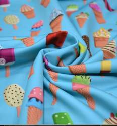  160 GSM Floral Printed Single Jersey Fabric