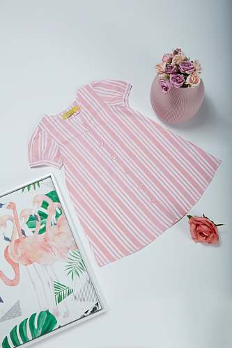 ONAS PINK STRIPED DRESS by P R Fashion