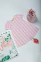 ONAS PINK STRIPED DRESS