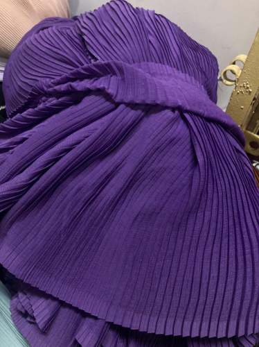 Pleated fabric
