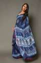 Ladies Block Print Cotton Saree