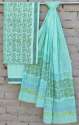 Ladies Hand Block Print Unstitched Suit