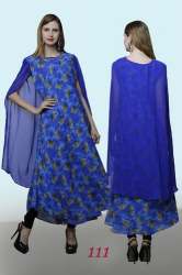 Printed Designer Long Kurti