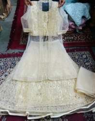 Women Stitched Fancy Net Lehenga Choli 