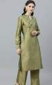 Plain Kurti Palazzo Set For Women thumb 1