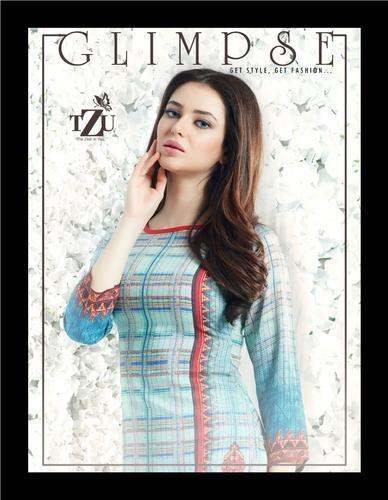 Designer Rayon Kurtis