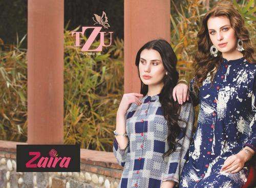 Straight Designer Cotton Kurtis