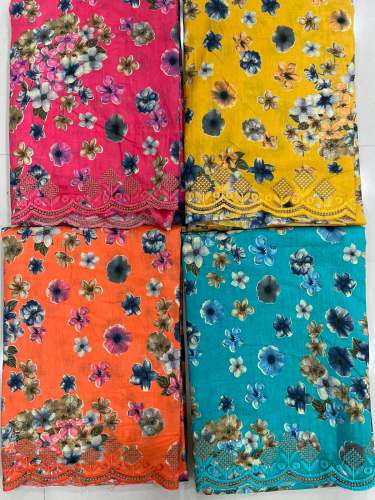 Camric Cotton Dress Material by KOHINOOR SUIT 