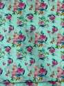 Flowery Digital Printed Georgette Fabric  thumb 1