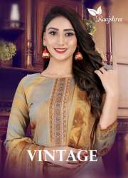 KOHINOOR- Indo Cotton Dress Material by Raajshree 