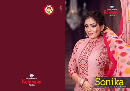 Kohinoor Suit Present SONIKA Digital Print Suit