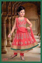 Girls Traditional Stone Work Suit