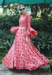 Crop Top And Skirts Sets