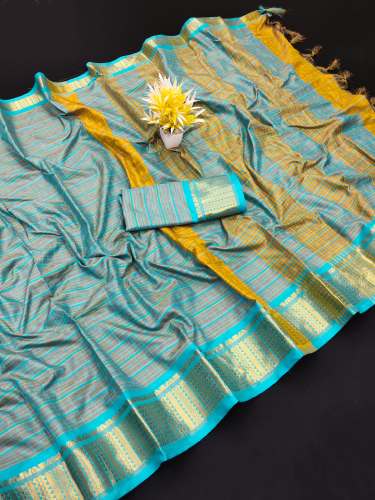 Aura Cotton Silk Saree SBT 721