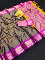  Aura Cotton Silk Saree  SBT 722
