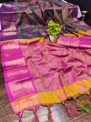 Aura Cotton Silk Saree SBT 725