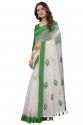 Beautiful patch work Linen Saree SBT 713 thumb 2