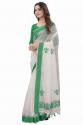 Beautiful patch work Linen Saree SBT 714 thumb 2