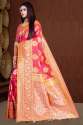 ladies-beautiful-ketonik-silk-saree-with-blouse