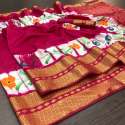 SBT-703 Bandhani Digital Printed Saree thumb 5