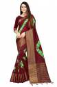 SBT-709 Kanjivaram Patola silk Saree thumb 1