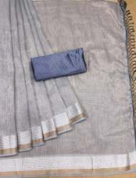 SBT-715 Jaqaurd border Saree for Ladies