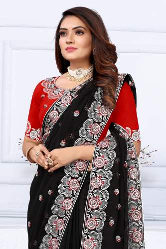 SBT GEORGEETE FESTIVAL COLLECTION SAREE PC-1