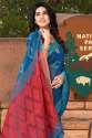 SBT Present Linen Cotton Digital Print Saree PC-27 thumb 1