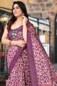 SBT Present Linen Cotton Digital Print Saree PC-27 thumb 6