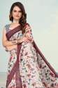 SBT Present Linen Cotton Digital Print Saree PC-34 thumb 6