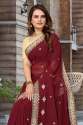 SBT Presents Fancy Heavy Embroidery Saree PC-16 thumb 2