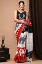 SBT Presents Linen Cotton Digital Print Saree thumb 5