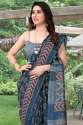 SBT Presents Linen Cotton Digital Print Sarees  thumb 1