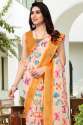 SBT Presents Linen Cotton Floral Design Saree thumb 3