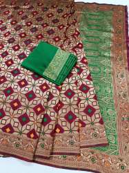  SBT Presents Pure Zari Silk Saree PC-12