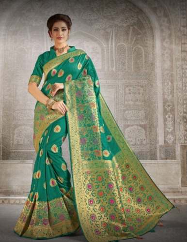 Fancy designer saree at wholesale by Rajgharana Emporium