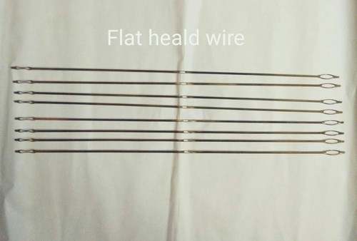 Flat Wire Healds For Weaving Looms by Vinayak Tex Spares