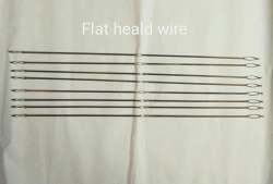 Flat Wire Healds For Weaving Looms