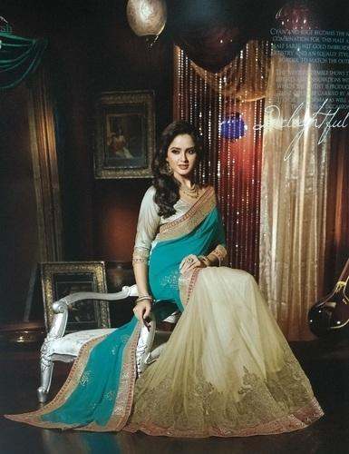 Ladies Party Wear Sarees by Lakhan Lal and Sons