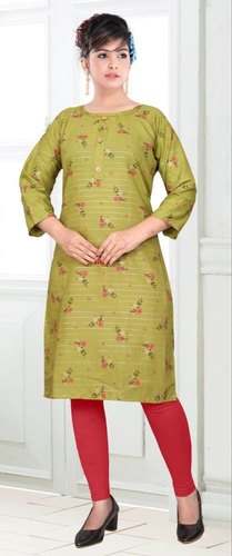 Regular Wear lurex Rayon Kurti by Apsara by Shirja NX