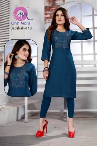 Onli Mora Fancy Rayon Kurti