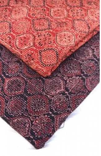 Katha Cotton Ajrakh Fabric  by A jabbar Haji Zakariya khatri