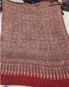 Modal Silk Ajrakh Hand Block Print Natural Dyed Dupatta thumb 1