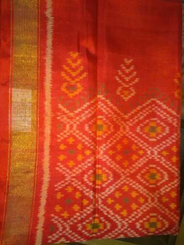 Red Patola Silk Saree
